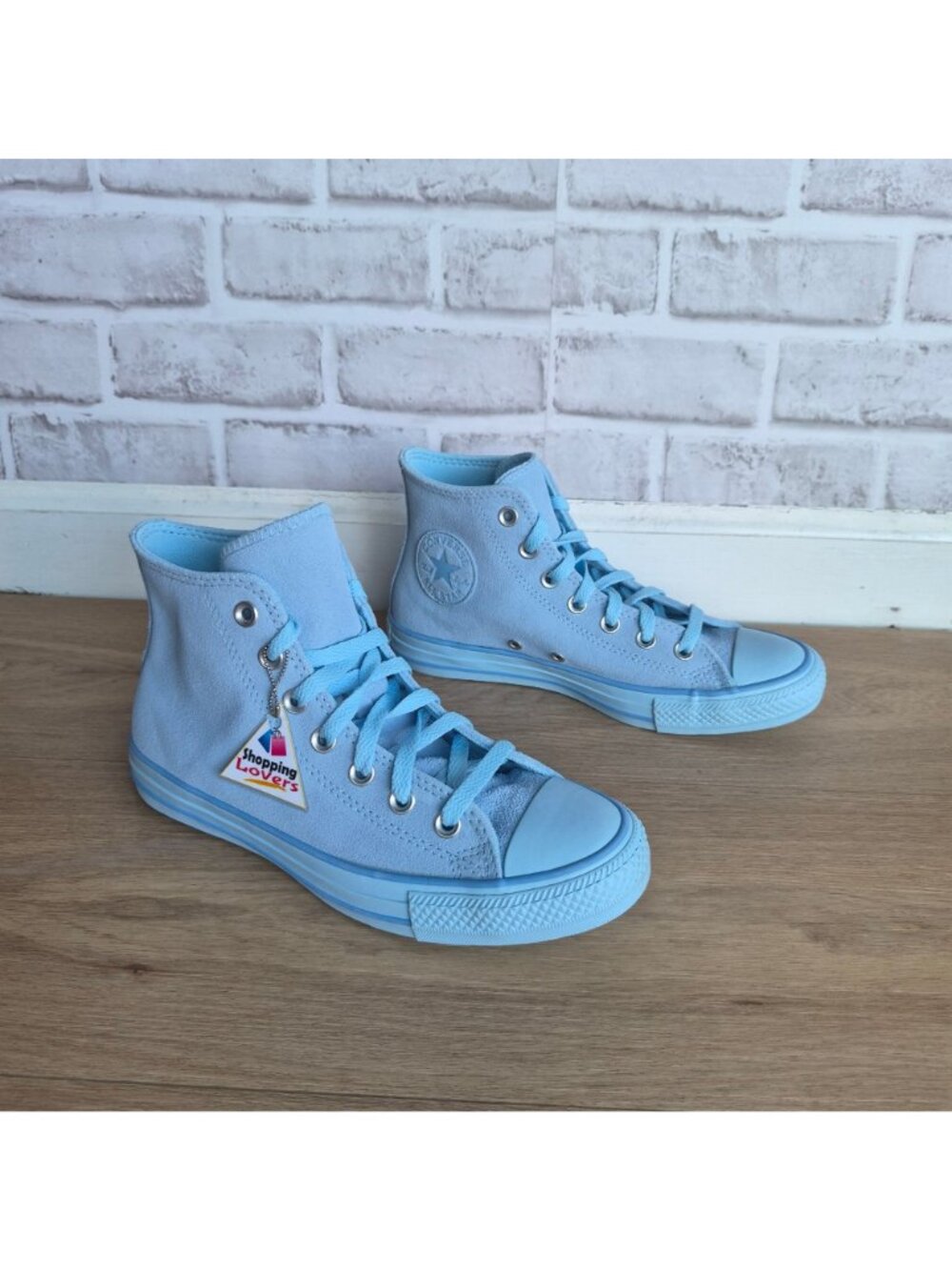 ⭐Converse Chuck Taylor X Shai Hi Sz 7.5 Women's shoes Sneaker Light Blue A18995C - Picture 15 of 16
